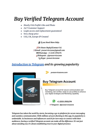 Buy Verified Telegram Account (2)