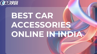 Best Car Accessories Online Delhi NCR
