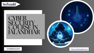 CYBER SECURITY COURSE IN JALANDHAR