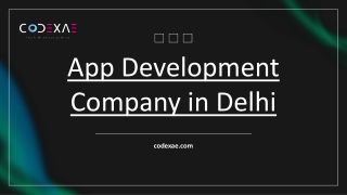 Best App Development Company in Delhi: Services, Costs, and Process