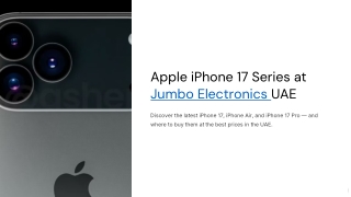 Discover the latest iPhone 17, iPhone Air, and iPhone 17 Pro — and where to buy