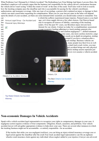 Can You Take Legal Action Against The Trucking Business After An Accident?