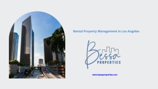 Rental Property Management in Los Angeles - bessaproperties.com