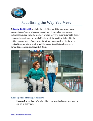 Redefining the Way You Move