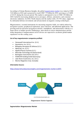 Magnetometer Market Report