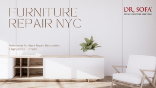 Furniture Repair NYC | Expert Restoration & Refinishing Services