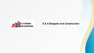 Best Architects In Lucknow | Sadesigners.in