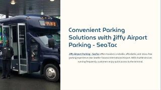Why Choose Jiffy Airport Parking - SeaTac for Your Next Trip