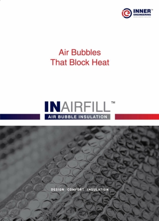 INAIRFILL Bubble Insulation – High-Performance Thermal & Vapour Barrier