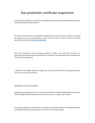 power flush edinburgh