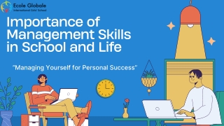 Importance of Management Skills in School and Life