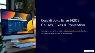 How to Fix QuickBooks Error H202 in Windows