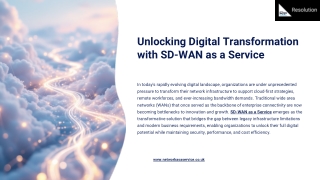 How SD-WAN as a Service Powers Enterprise Digital Transformation