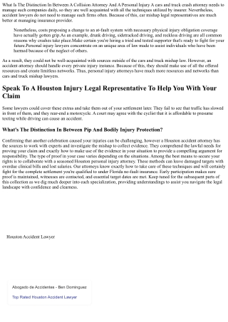 Examples Of Near Cause In An Injury Instance Houston, Tx