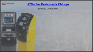 ATMs For Restaurants Chicago