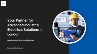 Trusted Industrial Electrical Contractors in London For Powering Efficiency & Innovation