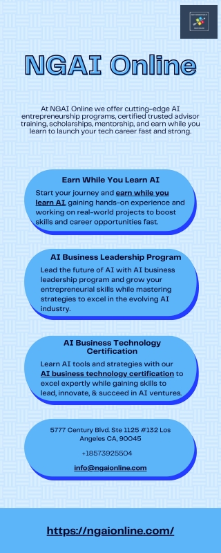 Earn While You Learn AI