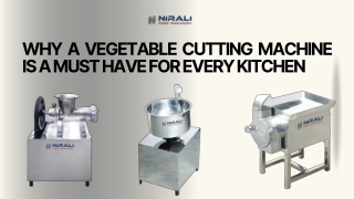Vegetable Cutting Machine