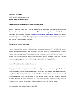 The Mumbai Mixer: Where Ambition Meets Concrete Dreams