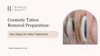 Cosmetic Tattoo Removal Preparation: Key Steps for Safe Treatment