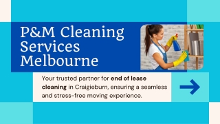 Professional End of Lease CLooking fleaning in Craigieburn – Get Your Bond Back!