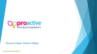 Proactive Physiotherapy – Shoulder Pain Treatment South Edmonton