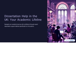 Expert Dissertation Help for Stress-Free Research and Academic Success