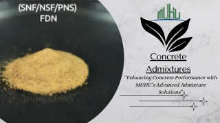 Concrete Admixtures: Stronger, Durable, and High-Quality Construction Results