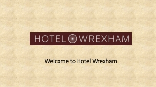 Hotels Near Wrexham Football Club