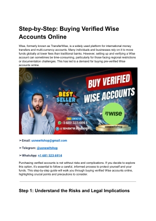 Step-by-Step_ Buying Verified Wise Accounts Online