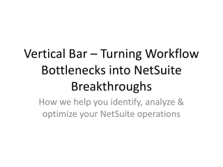 Identify Delays in NetSuite Workflows – A Practical Guide