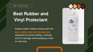 Best Rubber and Vinyl Protectant