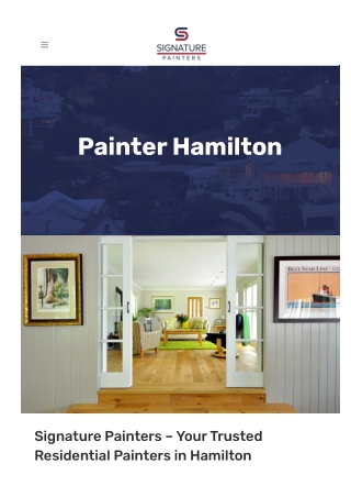 Painter Hamilton