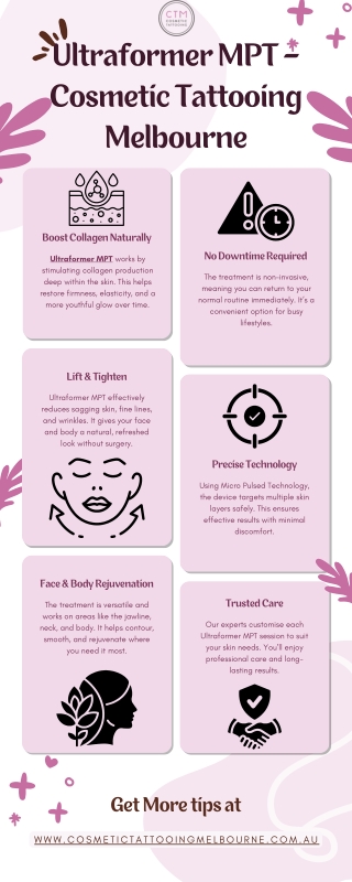 Ultraformer MPT – Cosmetic Tattooing Melbourne