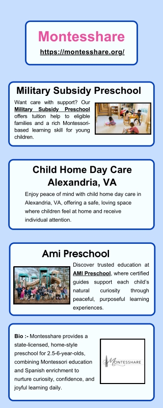 Military Subsidy Preschool