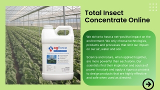 Total Insect Concentrate Online