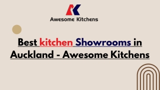 Best kitchen showrooms in Auckland - Awesome Kitchens