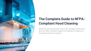 Proven Best Practices for Restaurant Ventilation Hygiene