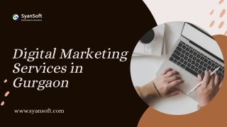 Digital Marketing Services in Gurgaon – Transform Your Online Strategy