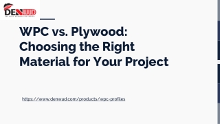 WPC vs. Plywood