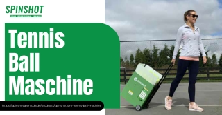 Spinshot Sports DE – Beste Tennisballmaschine für Ihr Training