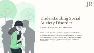 Recognizing Common Symptoms of Social Anxiety Disorder