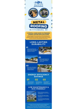 Durable Benefits of Metal Roofing in Fitchburg, WI