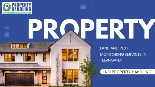 Plot & land Monitoring services in telangana