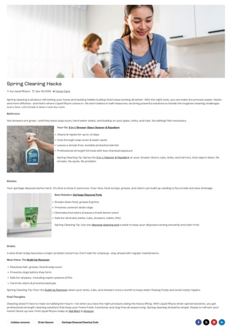 Spring Cleaning Made Easy with These Genius Hacks from Liquid Rhyno