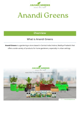 Anandi Greens