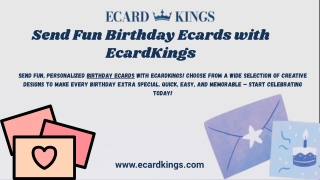 Send Fun Birthday Ecards with EcardKings