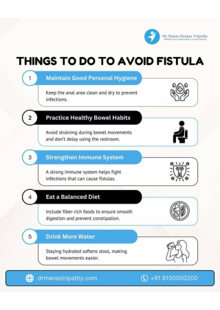 Preventing fistula starts with simple daily habits_Dr Manas Tripaty_Proctologist in HSR Layout