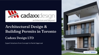 Architectural Design For Building Permits Toronto