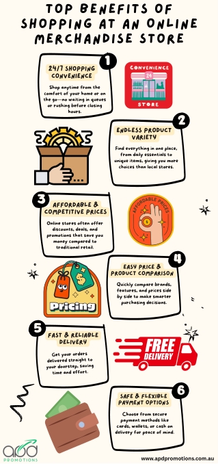 Top Benefits of Shopping at an Online Merchandise Store